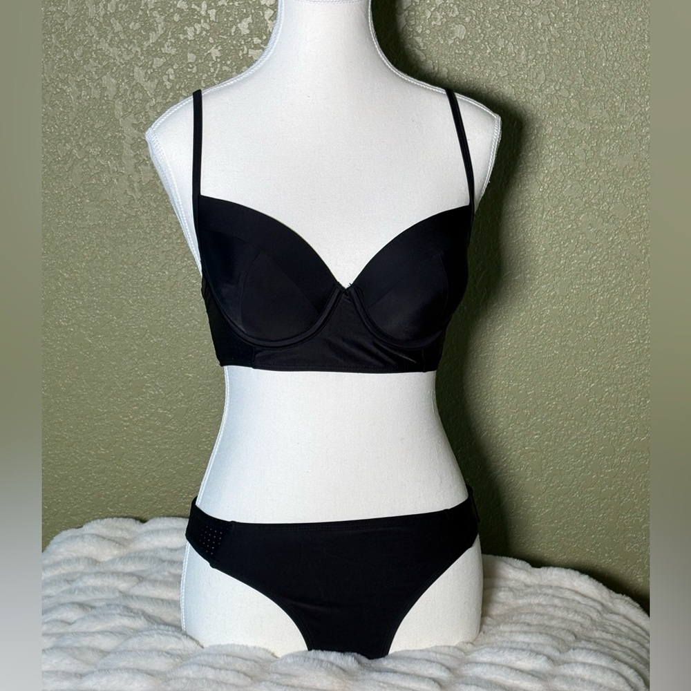 California Waves Push-up Bikini Sz M